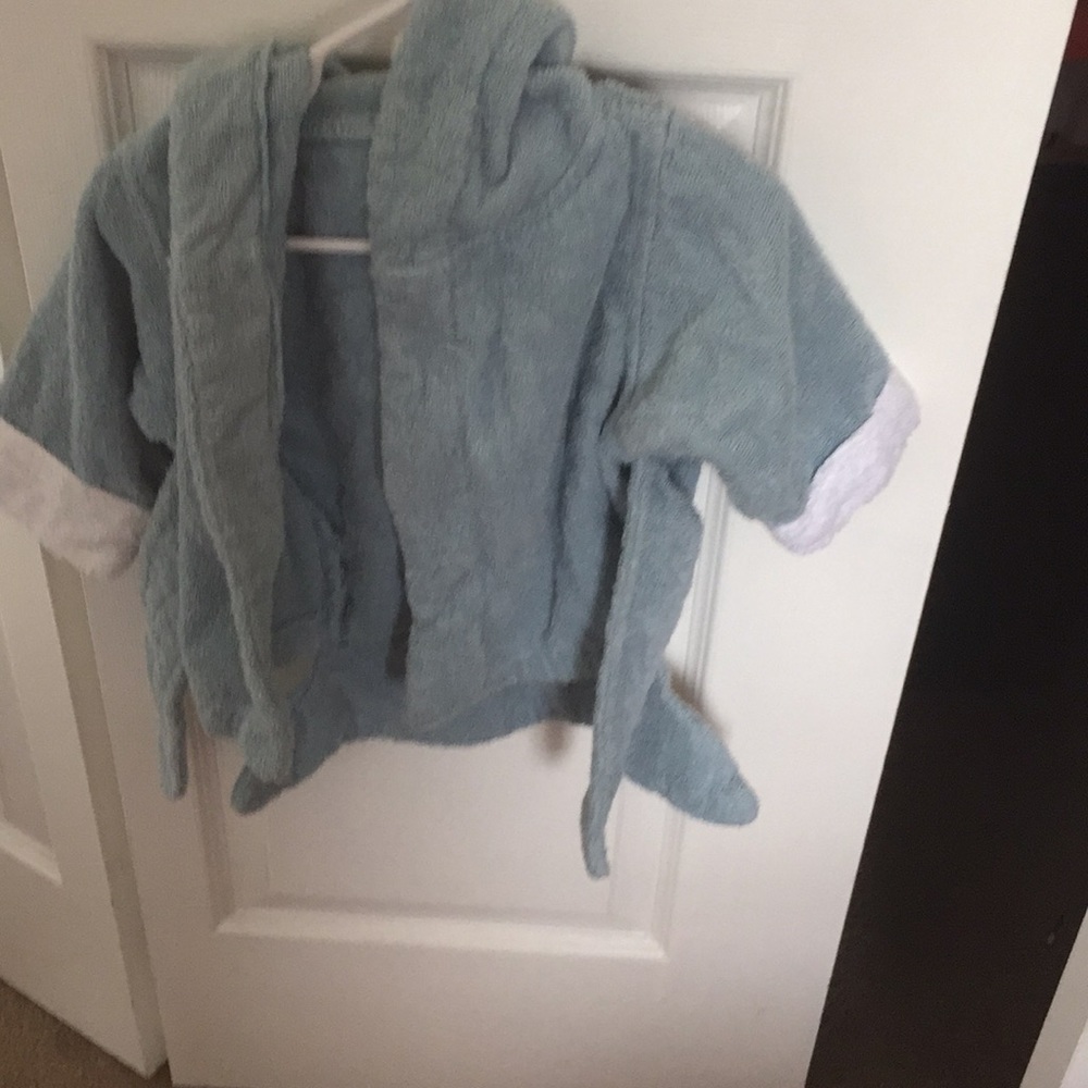Shark bathrobe